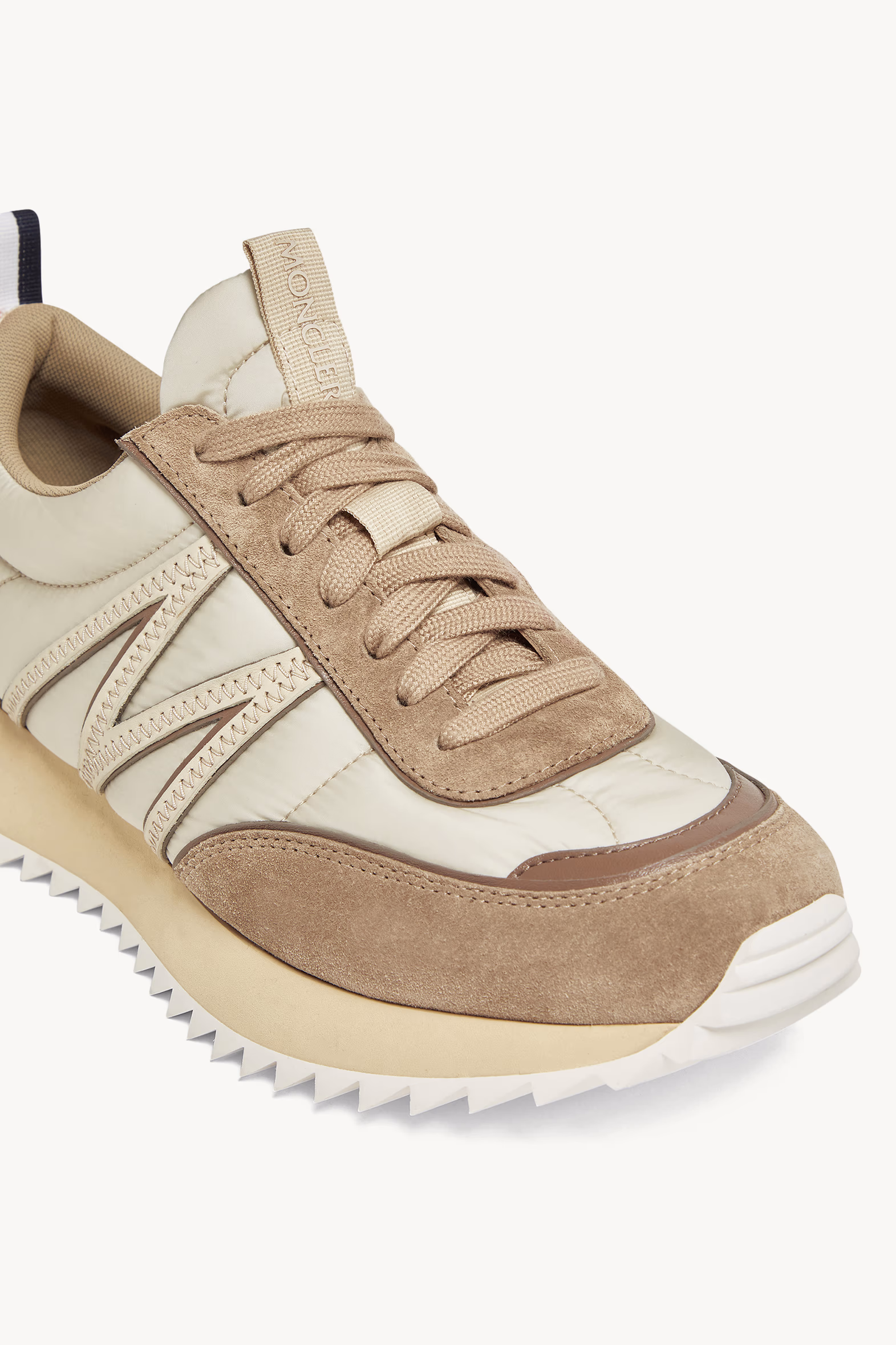 Zapatillas de ante Pacey Hombre Beige Claro Moncler 3